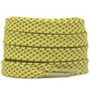 DELELE 2 Pairs Reflective Shoelace Flat Yellow Safety Laces for