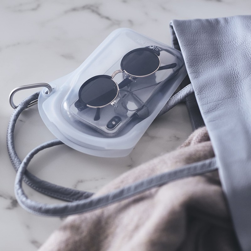 Stasher Reusable Silicone Storage Bag, Food Storage Container, Microwave and