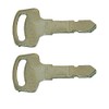 Qty 4: Ignition Key(s) Fits Kubota Replaces 15248-63700