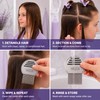 Lice Comb - Professional Stainless Steel Comb for Head Lice