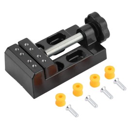 Yosoo Health Gear Mini Vise for Jewelry, Craft, DIY Repair, Carving, Black Metal Tool
