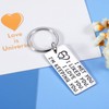Boyfriend Valentines Christmas Day Gifts for Men Keychain for Husband