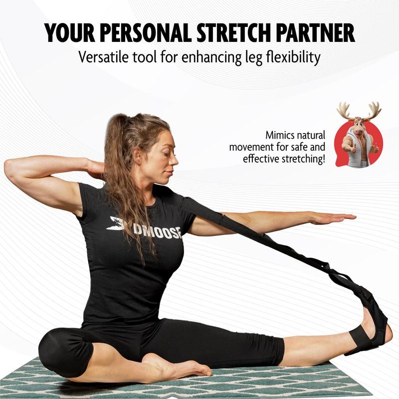 DMoose Foot & Calf Stretcher - Hamstring Stretcher for Plantar