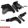 MNMSYH Mud Guard Guardabarros 4Dr 9Th Gen Splash Guards Flap