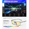 ANYLUV Blue Light Glasses Men Blue Light Blocking Glasses Anti
