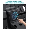 POKIAUTO Engine Access Panel with Fan Assembly for 2014-2023 Polaris