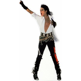Michael Jackson -hand up - 77" Tall Life Size Cardboard Cutout Standee