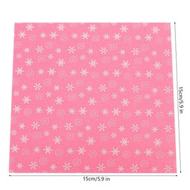 ANKROYU Non Woven Fabric Craft Square Sheets 10Pcs Soft Durable DIY Material for Handmade Quilts Cushion Covers Toys and Decorations 30x30cm or 15x15cm Optional (Ancholyuovrij-02)