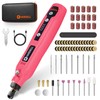 HARDELL Mini Cordless Rotary Tool, 5-Speed 3.7V Rechargeable Rotary Tool