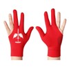 ANIMSWORD 2 Piece/Set Breathable and Comfortable Billiard Pool Gloves Fits