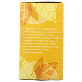 Allegro Tea, Organic Lemon Ginger Tulsi Tea Bags, 20 ct