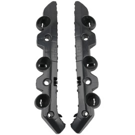 CARBBIA Driver and Passenger Side Front Bumper Supports Brackets Retainers Compatible with Nissan Sentra 2016 2017 2018 2019 NI1032112 NI1033112 622253YU0A 622253YU1A 622243YU0A 622243YU1A 62225-3YU0A