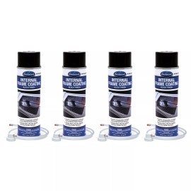 Eastwood Internal Frame Coating Rust Prevention Aerosol Black 4 Pack