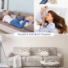 Focustree Squish Bean Bed Microbead Pillow Bolster Tube Body Pillow
