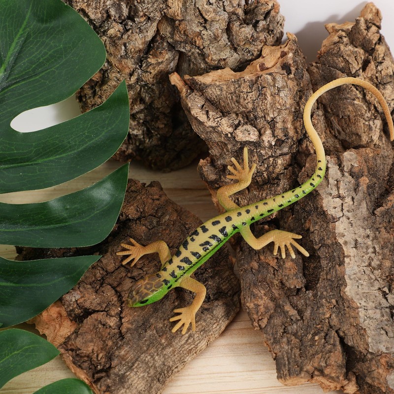 DOITOOL Cork Bark Background, Reptile Cork Bark Pieces Decor, Lizard