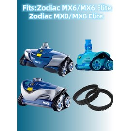 Hakolisz R0526100 Track Replacement Compatible with Zodiac Baracuda MX8 / MX6 Elite In-Ground Pool Cleaner,Improving The Parts Life Cycle by 50%(4 Pack)