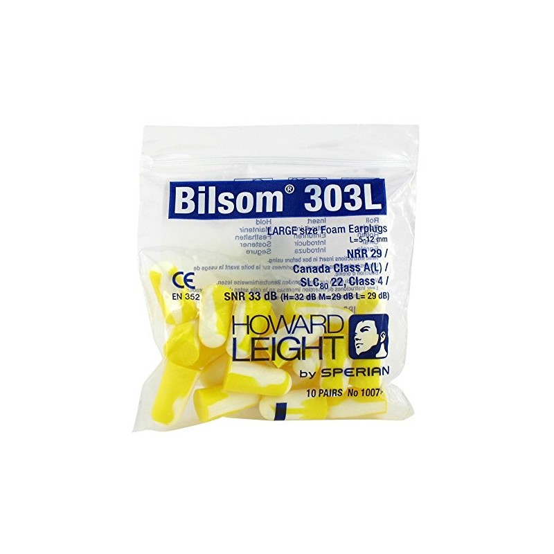 BILSOM Unisex b.Oreille Foam by 10 Pairs - SNR 33