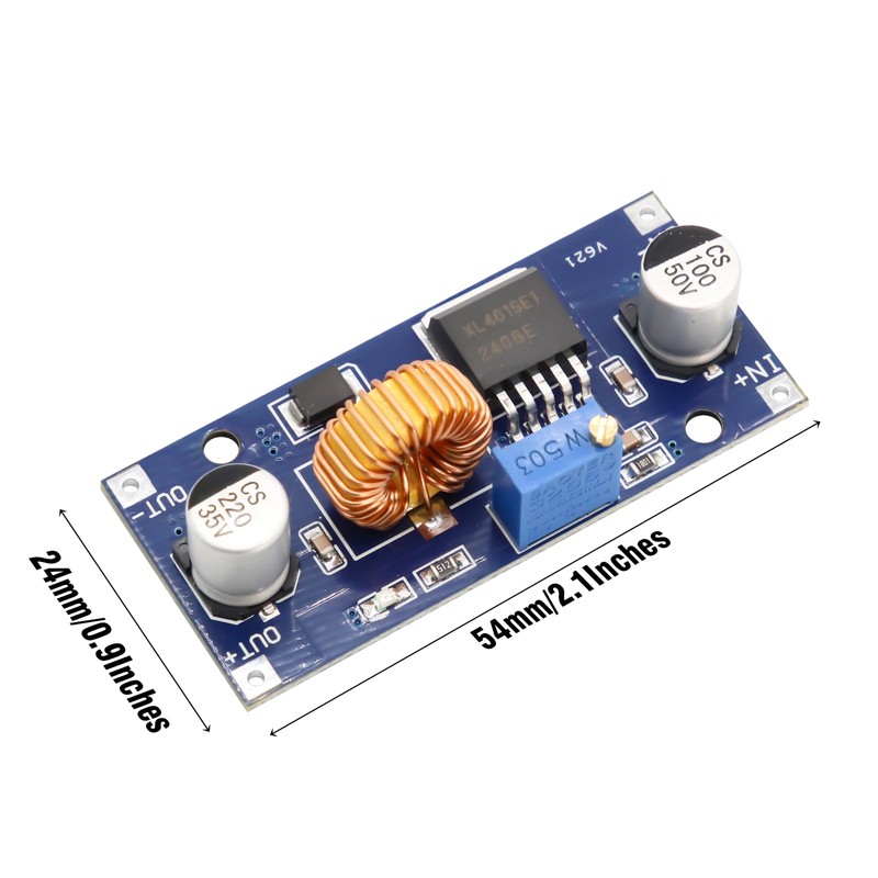 XL4015 Step Down Converter Binhe 3 Pieces XL4015 DC-DC Buck