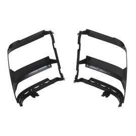 munirater 2 PCS Headlight Trim Bezel Cover LH RH Replacement for Silverado 1500 2016-2018