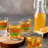 Futtumy Christmas Shot Glasses, 2 OZ Jingle Juice Shot Glasses,