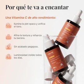 Sérum Facial de Vitamina C al 15% con Ácido Hialurónico 30 ml