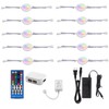 AIBOO 24V Under Counter LED Lights, RGB+White Under Cabinet Lighting