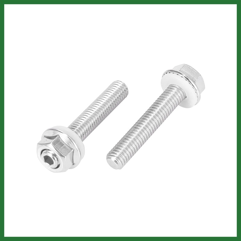 Motoforti 10pcs Stainless Steel Exhaust Manifold Bolt Stud Hardware for