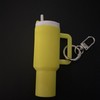 Mini Tumbler (Cup only) with Keychain:_Cream