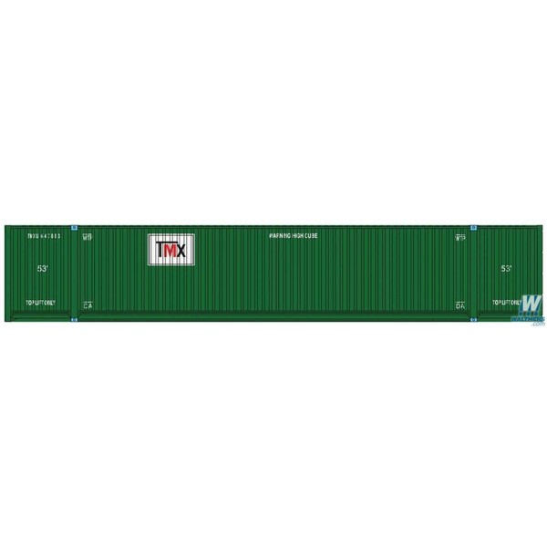 Walthers HO Scale 1/87 Scenemaster 53' Singamas Corrugated-Side Container -