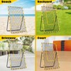 Volleyball Rebounder Net 7x4 ft -5 Angles Adjustable, Outdoor Portable