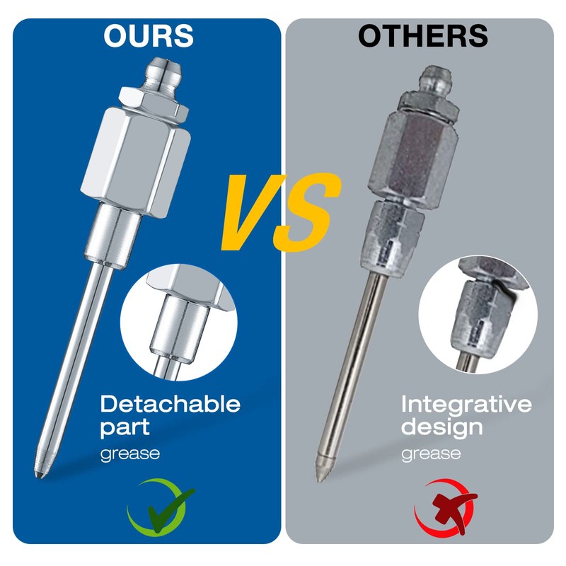 Grease Needle Nozzle, Needle Nose Grease Dispenser, Grease Gun Fittings
