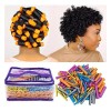 YOROSTAR Conjunto 100pcs Rodillos Permanentes Para Cabello Natural -