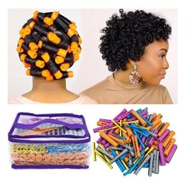 YOROSTAR Conjunto 100pcs Rodillos Permanentes Para Cabello Natural -