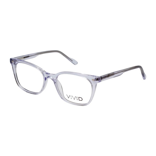 Calabria Vivid Designer Reading Eye Glasses 912 Glossy Crystal Clear-Transparent
