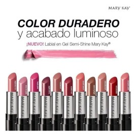 Labial Mary Kay Gel Semi-shine Alta Pigmentacion                                                                                                      