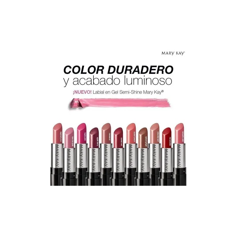 Labial Mary Kay Gel Semi-shine Alta Pigmentacion