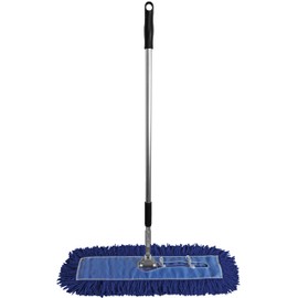 Dust Mop Kit 60" : (1) 60" Blue Industrial Dust Mop, (1) 60" Wire Dust Mop Frame & (1) Aluminum Ergonomic Extension