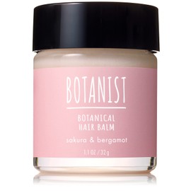 Botanist Botanical Spring Hair Balm, 1.1 oz (32 g), Cherry Blossom and Bergamot Scent, Styling