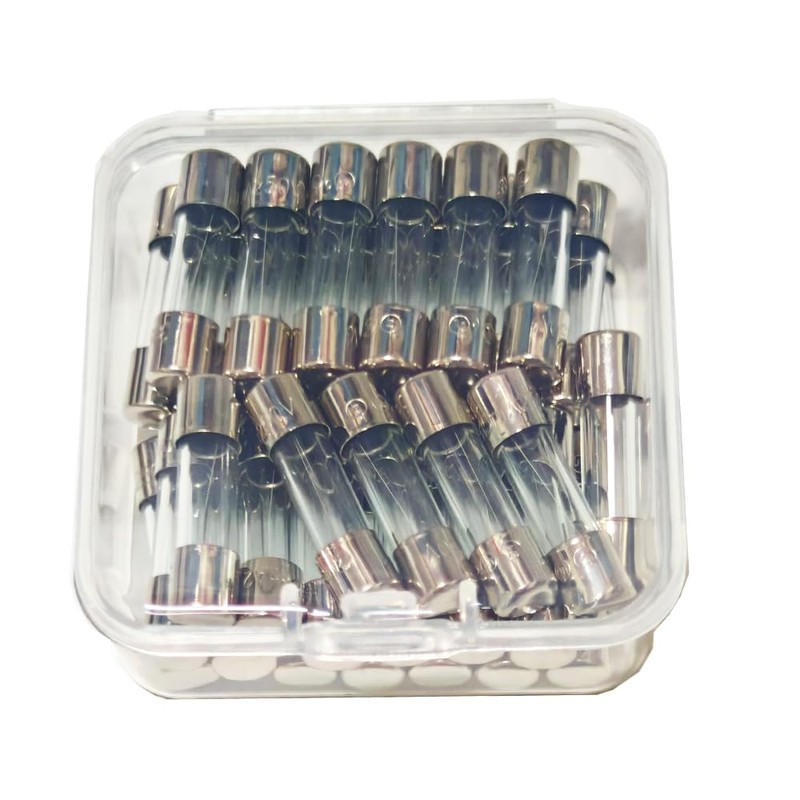 Generic 0.3A/300MA 250V Glass Quick Blow Fuses, 6*30mm (20 Pack)