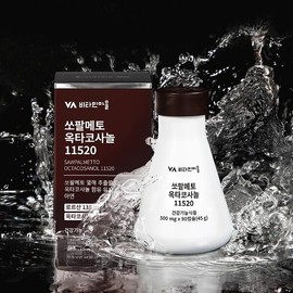 Vitamin Village Saw Palmetto Octacosanol 11520 Total 180 Capsules 2 Boxes 6 Months Supply / 비타민마을 쏘팔메토 옥타코사놀 11520 총180캡슐 2박스 6개월분