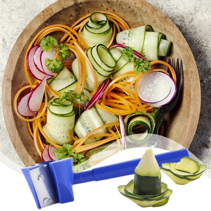Carrot Curler and Peeler | Carrot Cucumber Curler Garnishing Tool