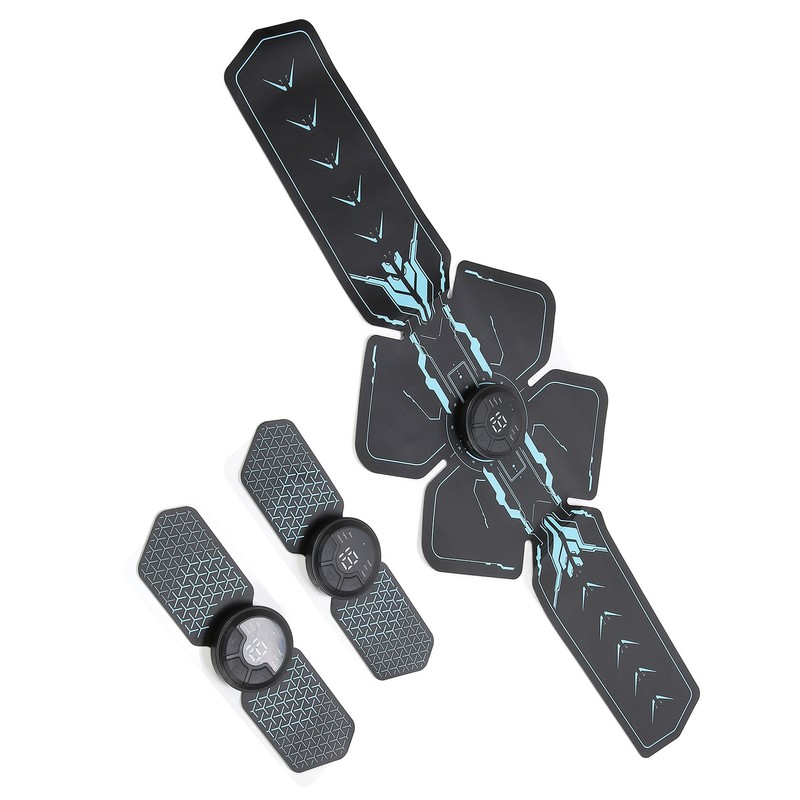 EMS Wireless Muscle Stimulator Unisex Abdominal Toner for Abdomen Back