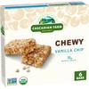 Cascadian Farm Organic Vanilla Chip Chewy Granola Bars, 6 Bars,
