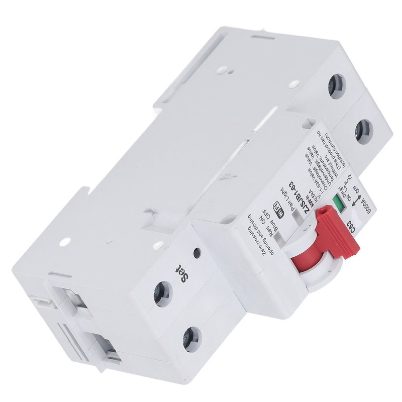 WiFi Circuit Breaker 2P 63A Power Monitor Remote Control Timing