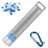 Pill Box Keyring, Only 90 mm + Safety Lock, Sealed