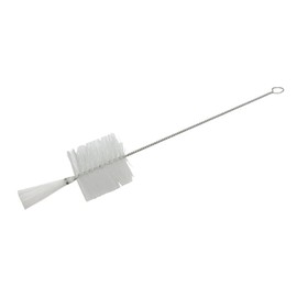 AS ONE ABP-S1PW Bottle Cleaning Brush, PBT Bristle, White, 11.4 x 2.0 x 2.0 inches (290 x 50 x 50 mm)