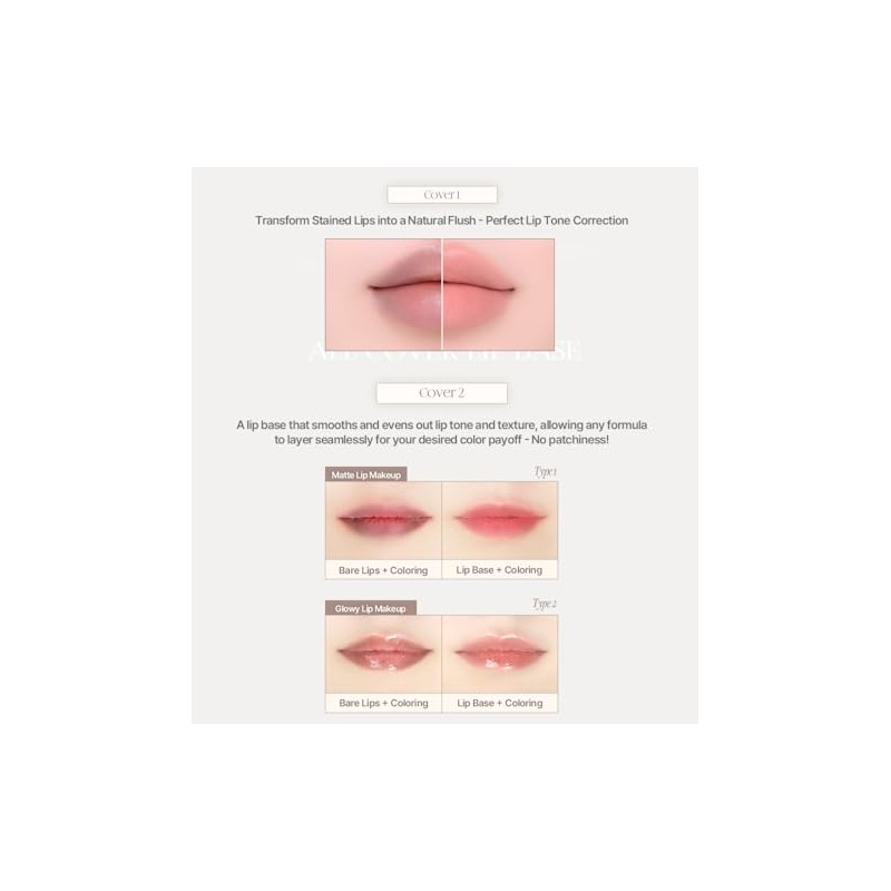 Heart Percent Base de labios Dote On Mood All Cover,