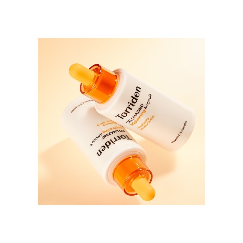 Torriden [Large Size Set] Cellmazing Vita C Brightening Ampoule 30ml+30ml+Vita