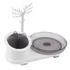 Makeup Organizer 360 Degree Rotating Makeup Brush Organizer Jewelry Display