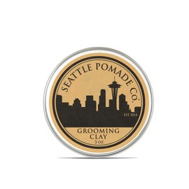 Seattle Pomade Co. Grooming Clay for Hair - USDA Certified, With Organic Essential Oils, Beeswax Based. Made with organic materials from around the world.